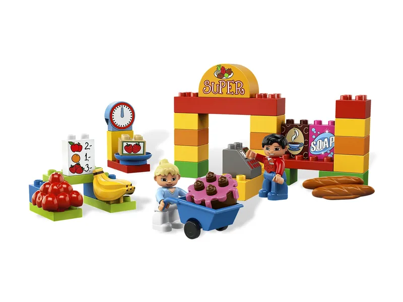 My First Supermarket van LEGO – productfoto