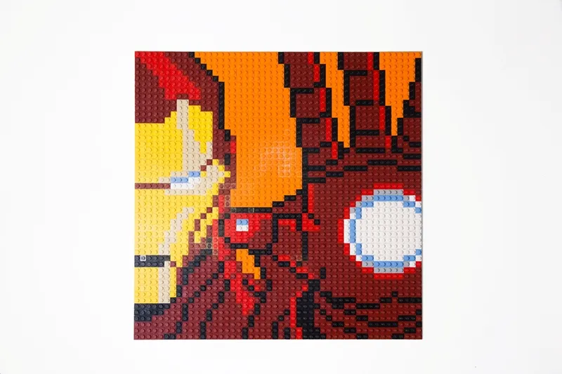 Iron Man Mosaic by LEGO – product photo