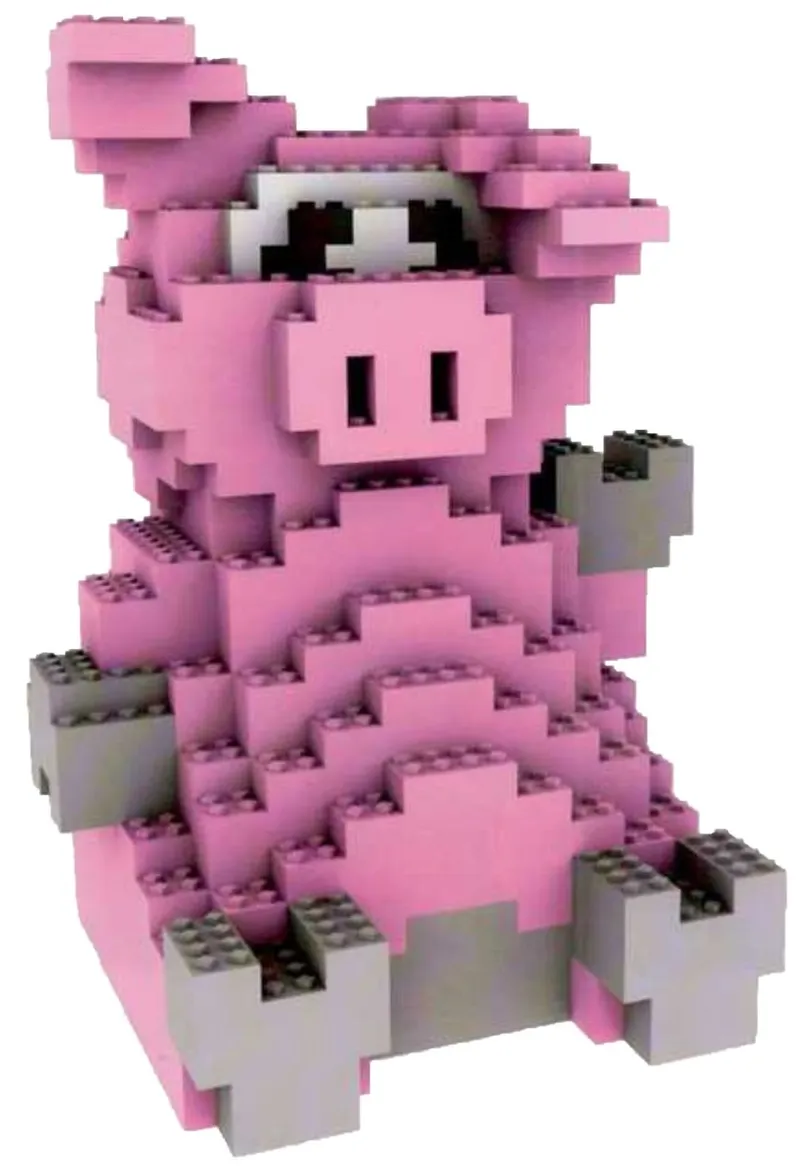 Easy Build Building Happening Piglet van LEGO – productfoto