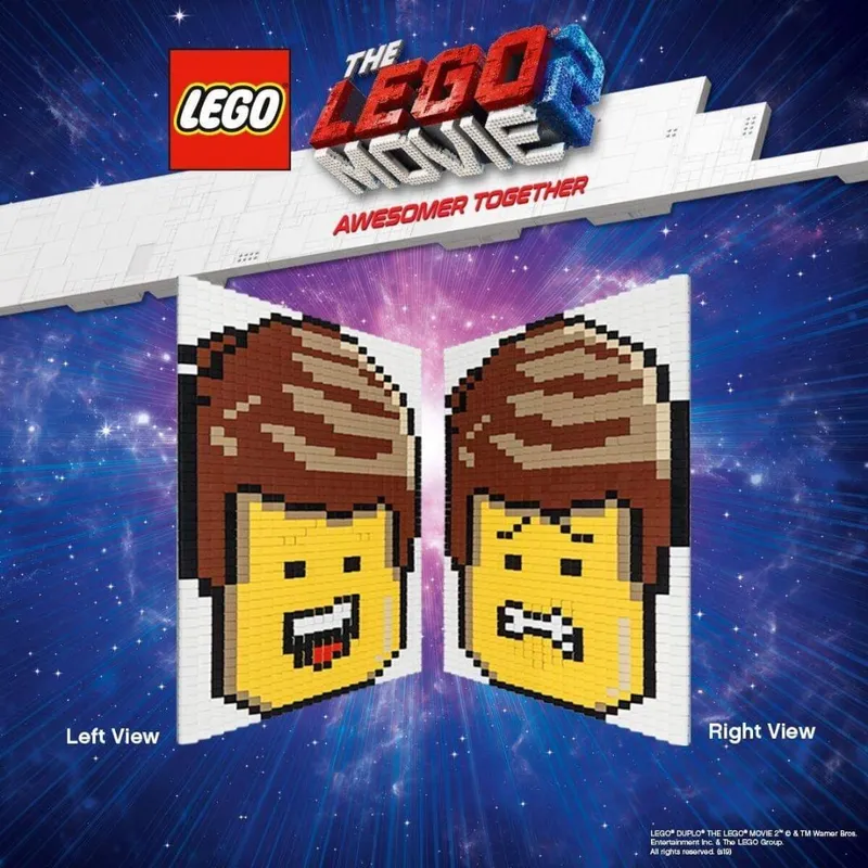 Emmet Lenticular Mosaic by LEGO – product photo