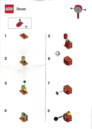 Drum by LEGO – product photo