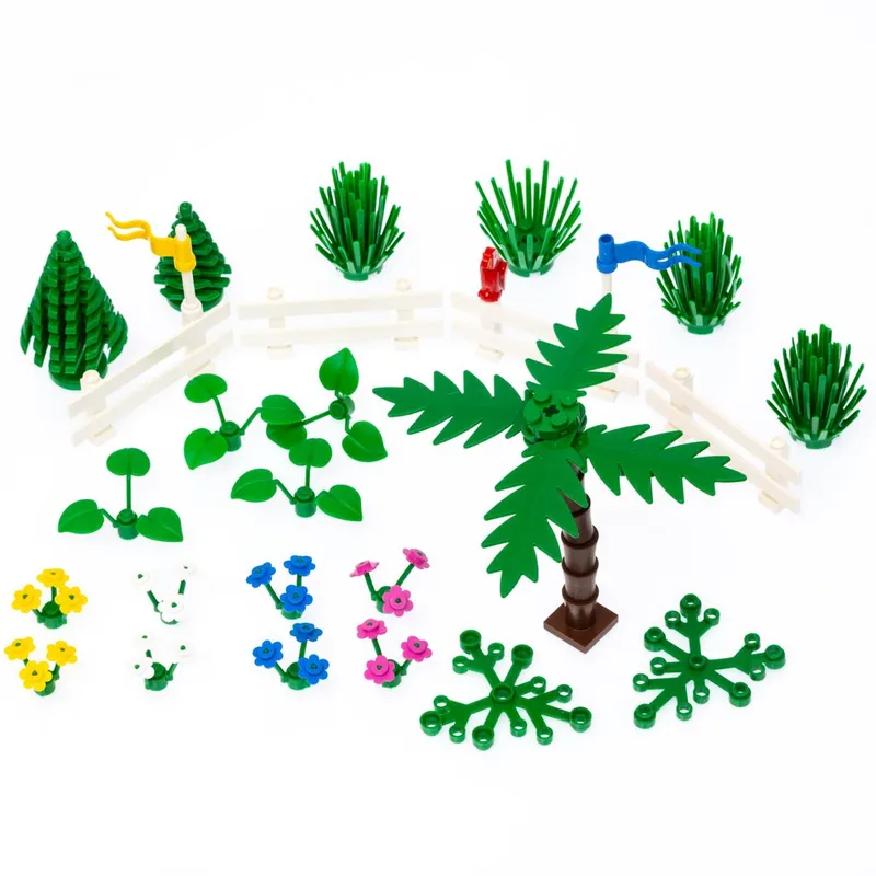LEGO 6318 Bloemen, bomen en hekken