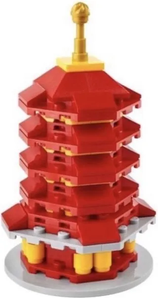 Pagoda van LEGO – productfoto