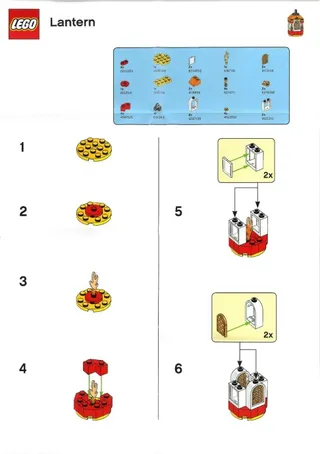 Chinese Lantern van LEGO – productfoto