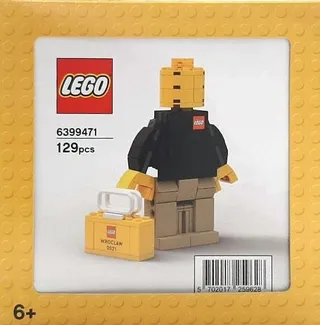 Wroclaw brand store associate figure by LEGO – product photo