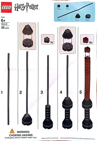 Wand de LEGO – photo du produit