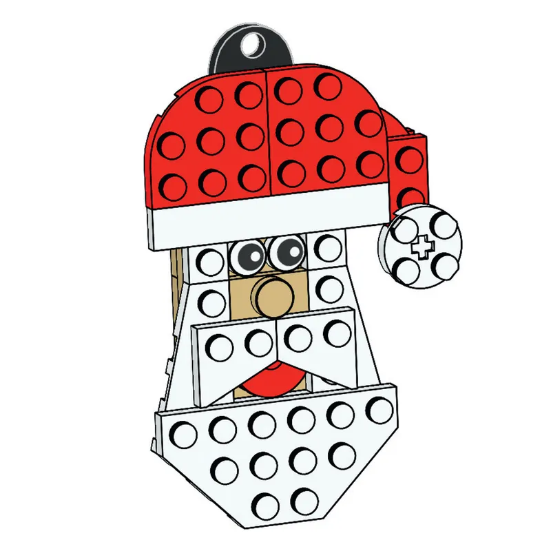 Santa de LEGO – photo du produit