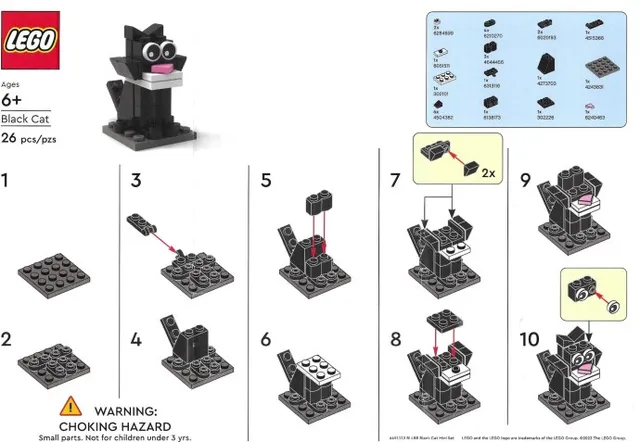 Black Cat by LEGO – product photo