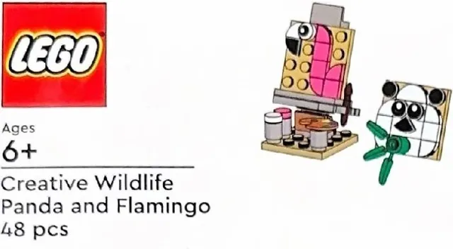 Creative Wildlife Panda and Flamingo by LEGO – product photo