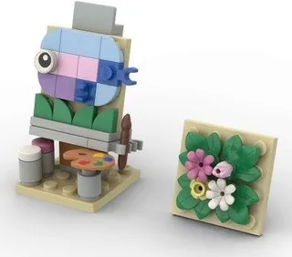 Creative Wildlife Flower and Fish van LEGO – productfoto