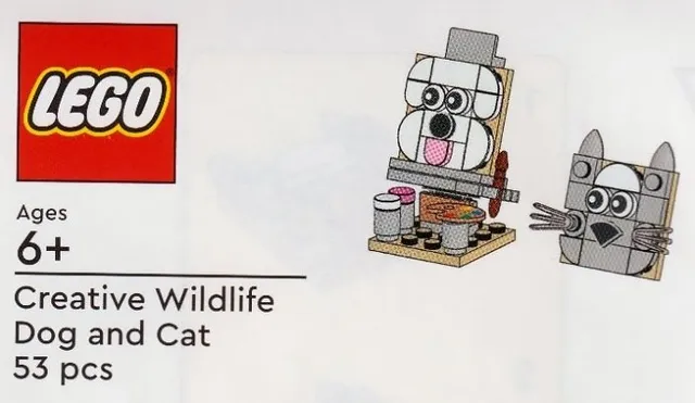 Creative Wildlife Dog and Cat by LEGO – product photo