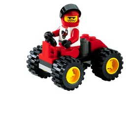 LEGO Red Four Wheel Driver (6619)