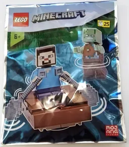 LEGO Steve with Drowned Zombie (662205)