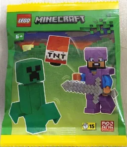 LEGO Steve with Creeper and TNT (662502)