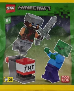 LEGO Hero with Zombie and TNT Launcher (662510)