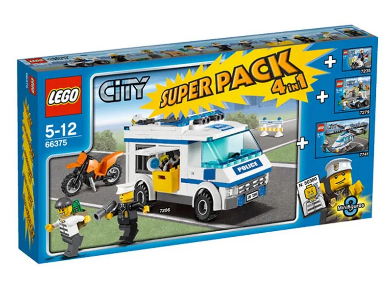 City Super Pack 4 in 1 by LEGO – product photo