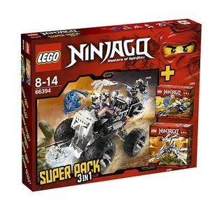 Ninjago Super Pack 3 in 1 by LEGO – product photo