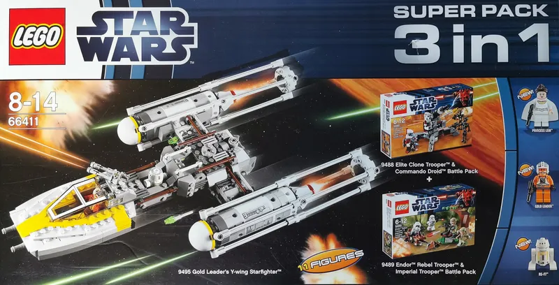 Super Pack 3 in 1 von LEGO – Produktfoto