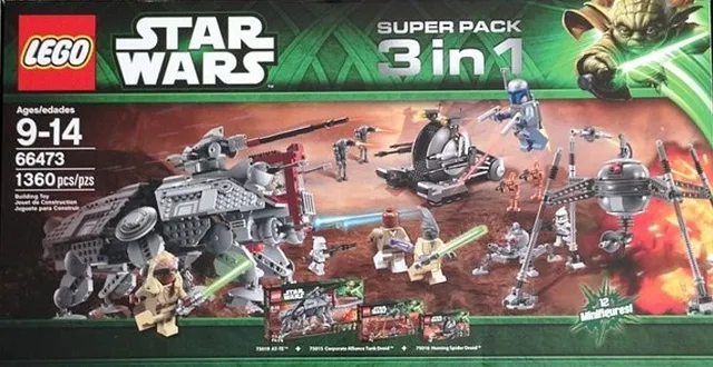 Star Wars Super Pack 3 in 1 by LEGO – product photo
