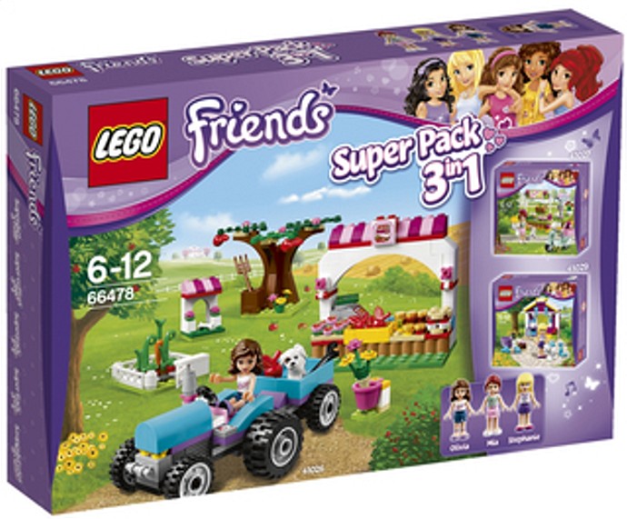 LEGO Friends Super Pack 3-in-1 (66478)