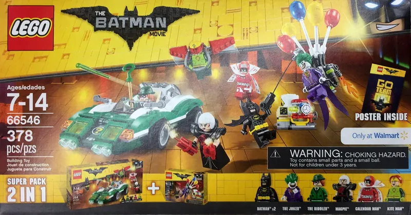 The LEGO Batman Movie Super Pack 2 in 1 de LEGO – photo du produit