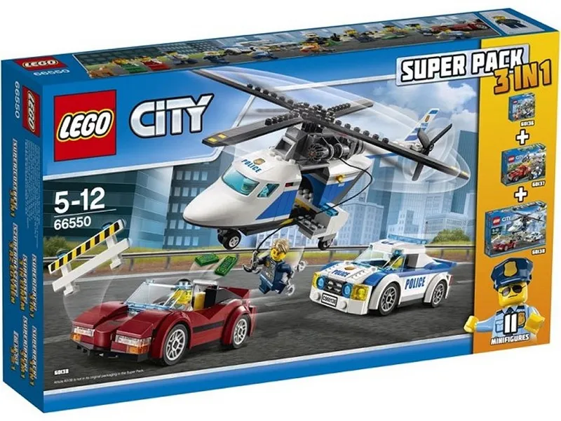 City Super Pack 3 in 1 von LEGO – Produktfoto