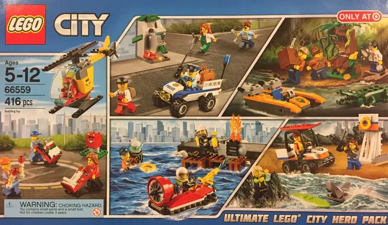 Ultimate LEGO City Hero Pack van LEGO – productfoto