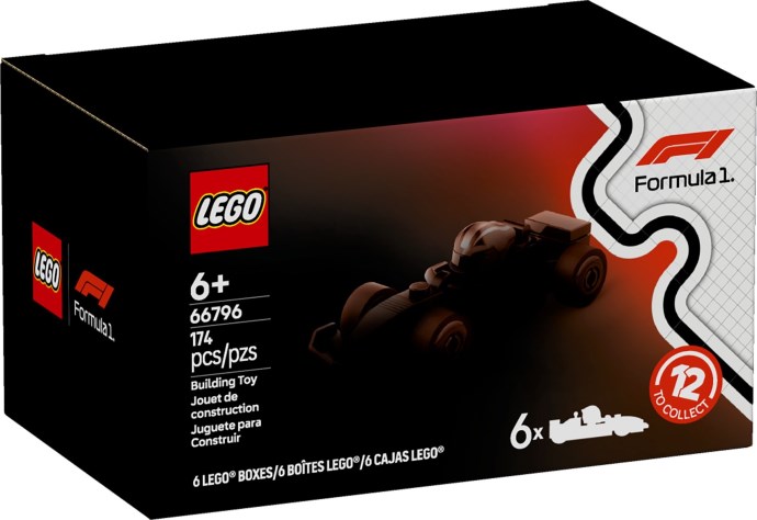 LEGO LEGO Collectables - F1 Race Cars {Box of 6 random packs} (66796)
