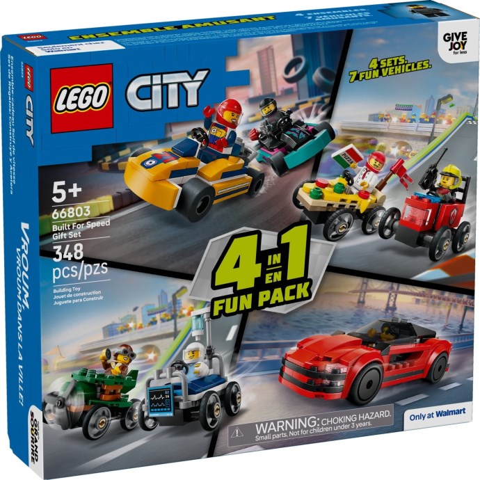 LEGO Built For Speed Gift Set (66803)