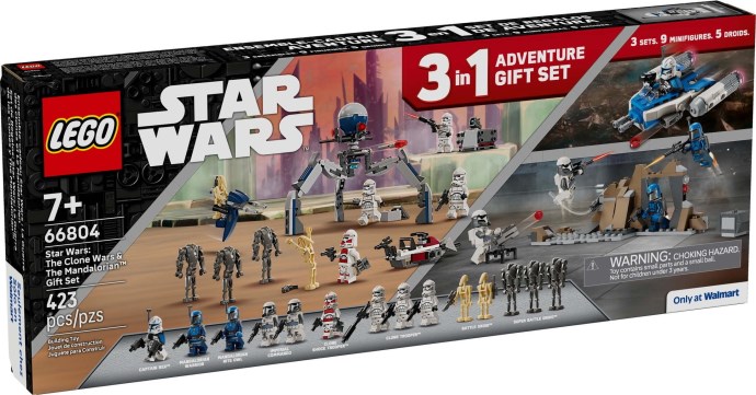 LEGO Star Wars: The Clone Wars and The Mandalorian Gift Set (66804)