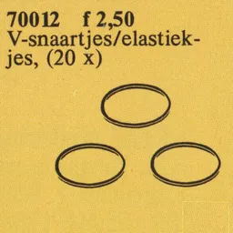 LEGO Rubber Bands (70012)