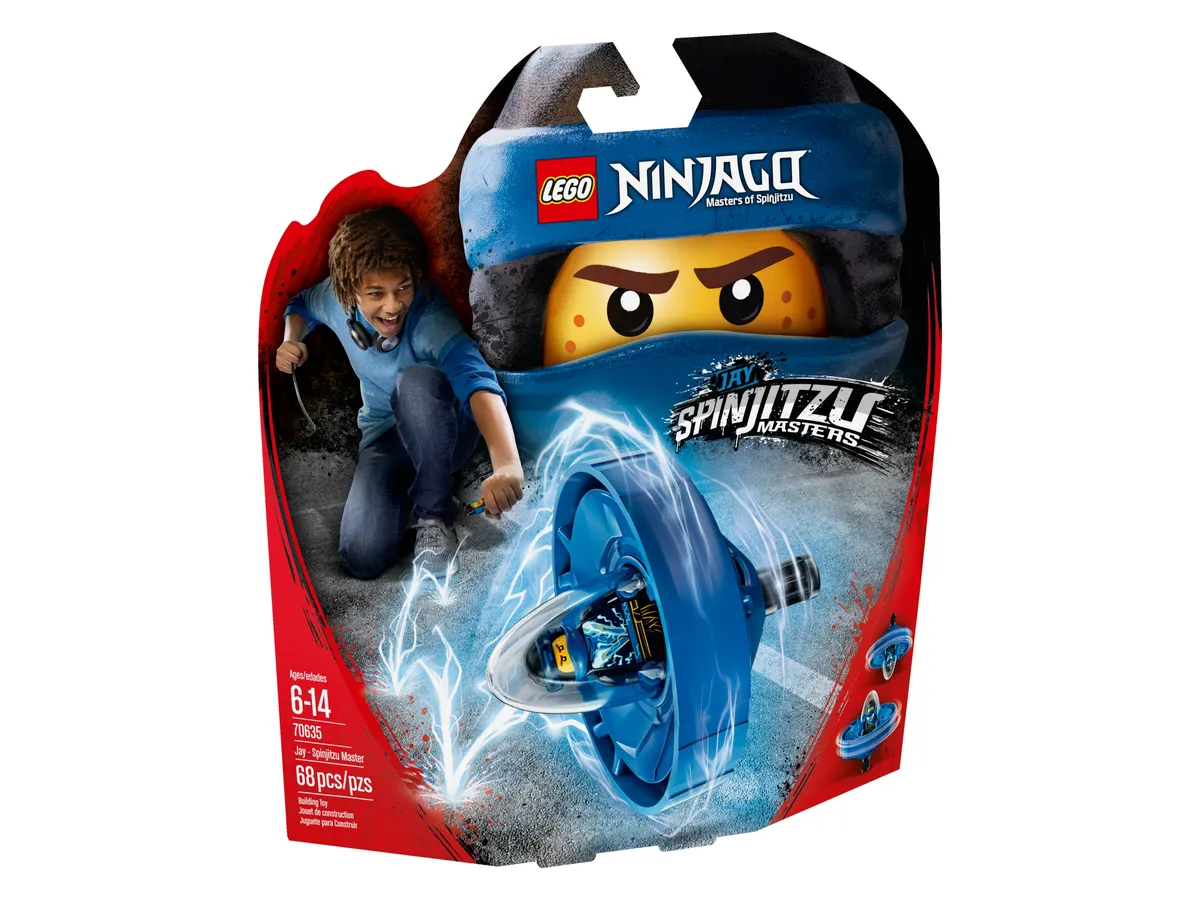 LEGO Jay - Spinjitzu Master (70635) - afbeelding 1