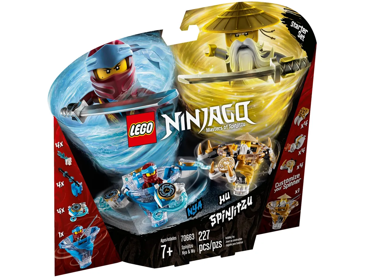 LEGO Spinjitzu Nya & Wu (70663) - image 1
