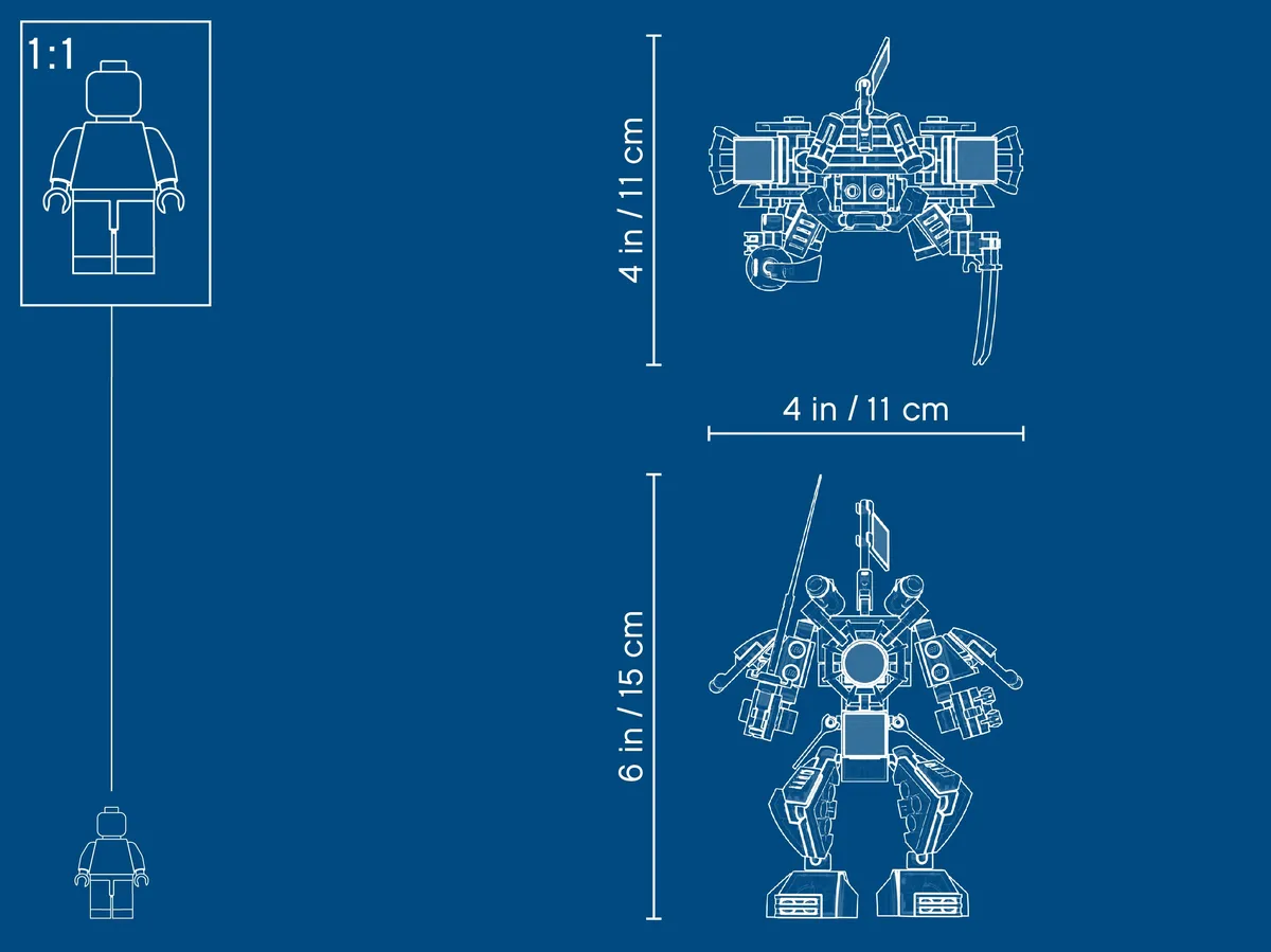 LEGO The Samurai Mech (70665) - image 7