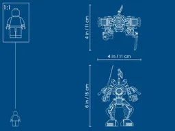 LEGO The Samurai Mech (70665) - image 7