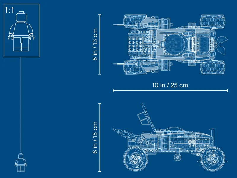 Katana 4x4 von LEGO – Produktfoto 11 von 11