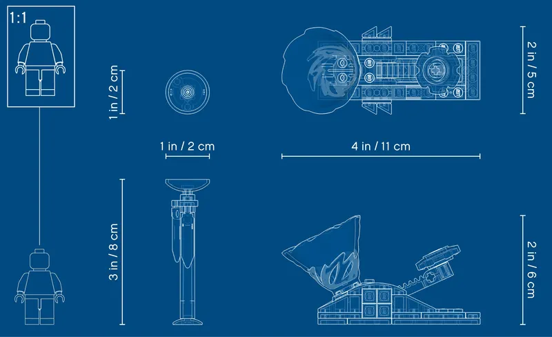 Spinjitzu Slam - Lloyd fra LEGO – produktbillede 10 af 10