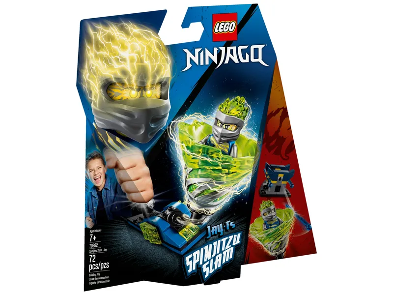 Spinjitzu Slam - Jay fra LEGO – produktbillede 2 af 10