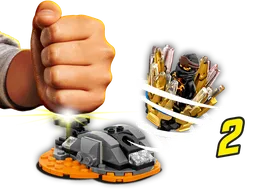 LEGO Spinjitzu Burst - Cole (70685) - image 4