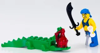 Scurvy Dog and Crocodile de LEGO – photo du produit