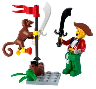 Harry Hardtack and Monkey von LEGO – Produktfoto