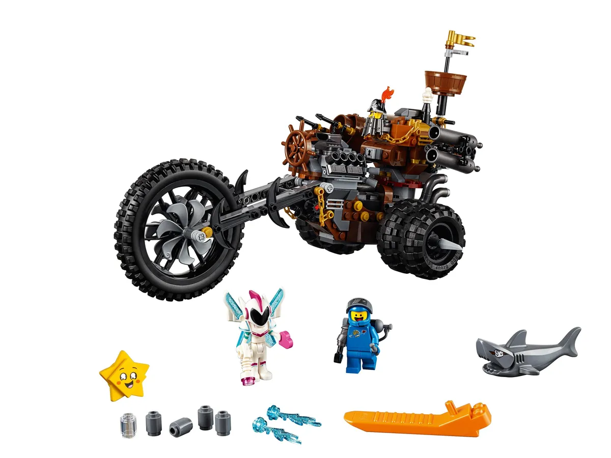 LEGO MetalBeard's Heavy Metal Motor Trike! (70834)