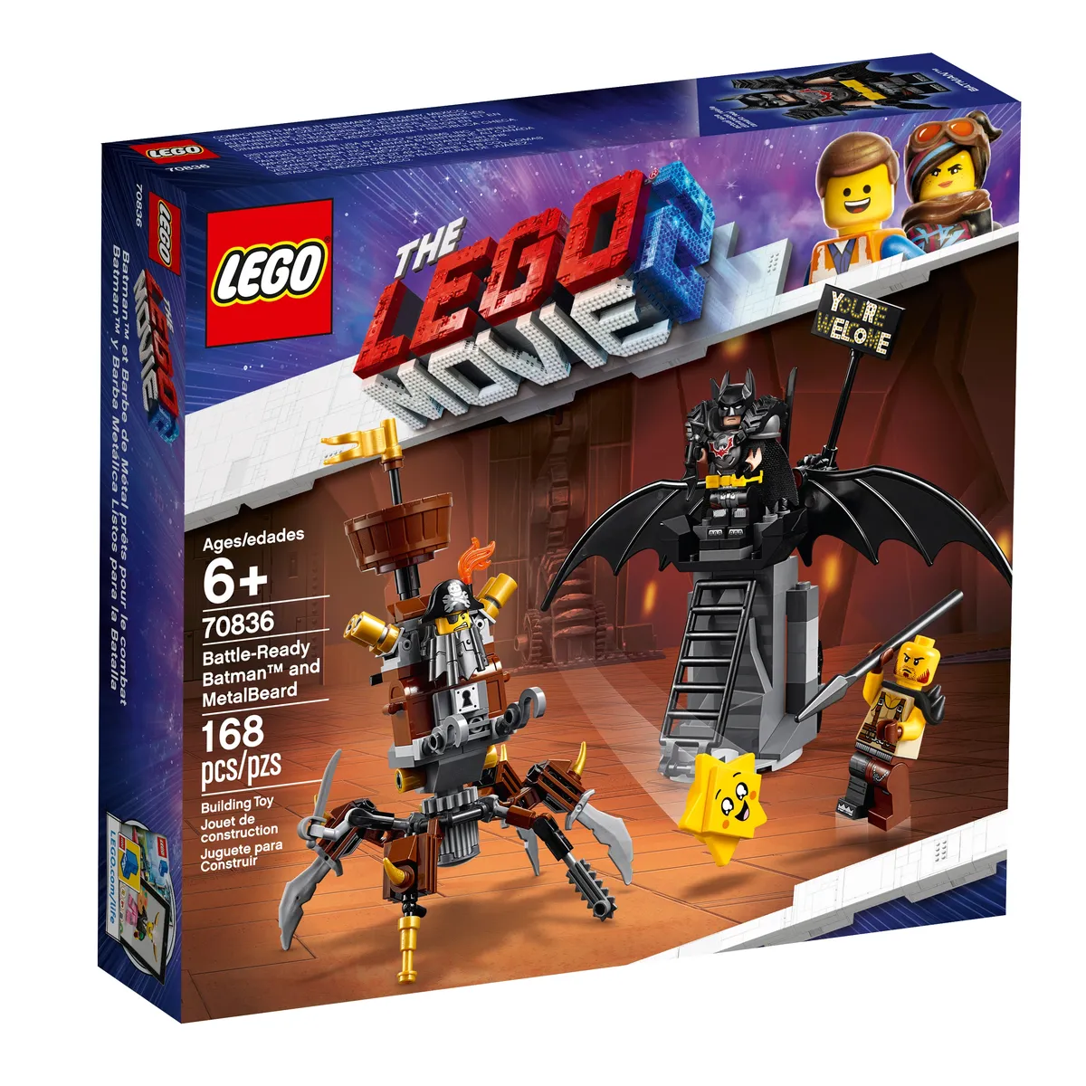 LEGO Battle-Ready Batman™ and MetalBeard (70836) - Bild 1