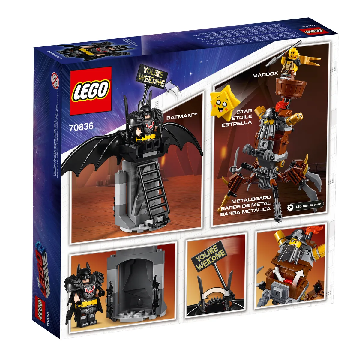 LEGO Battle-Ready Batman™ and MetalBeard (70836) - Bild 4