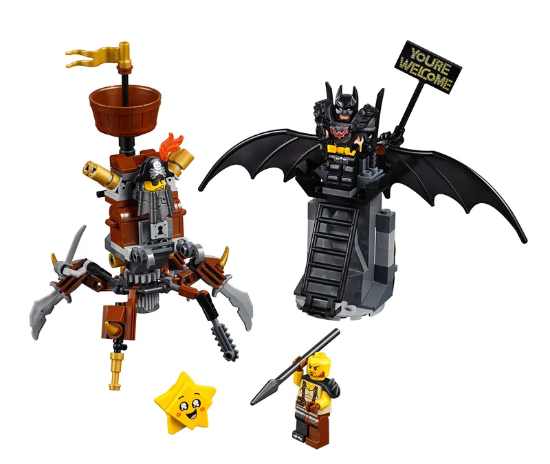 Battle-Ready Batman™ and MetalBeard