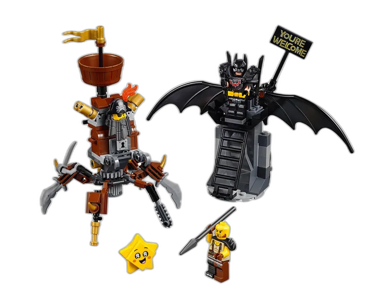 Battle-Ready Batman™ and MetalBeard