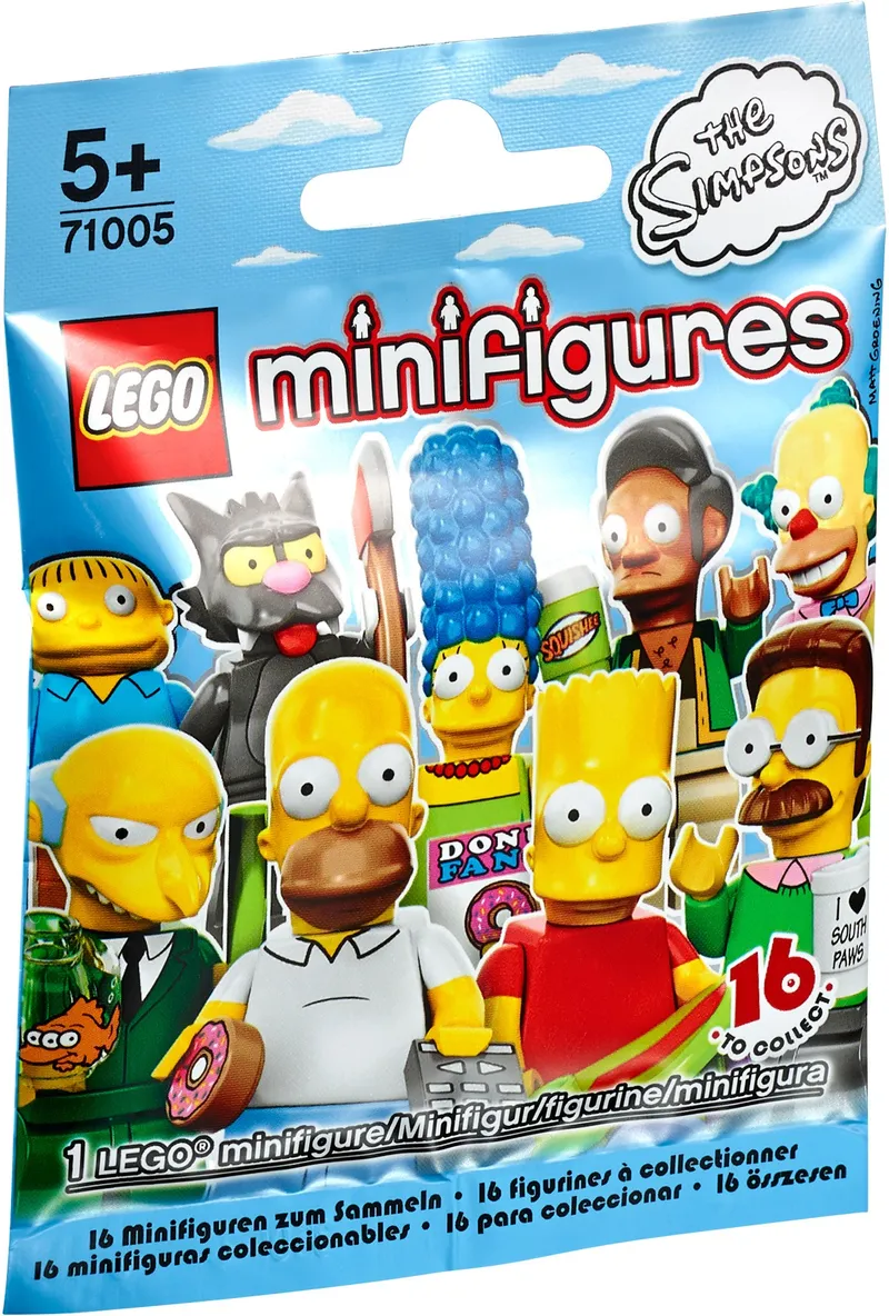 The Simpsons Series 1 - Random Bag van LEGO – productfoto