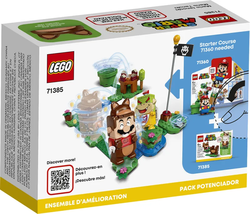 Tanooki Mario Power-Up Pack de LEGO – photo du produit 6 sur 9