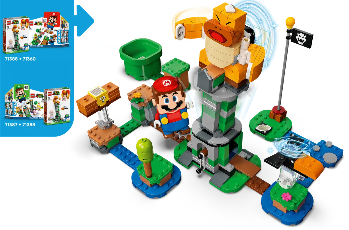 LEGO Boss Sumo Bro Topple Tower Expansion Set (71388) - Bild 2