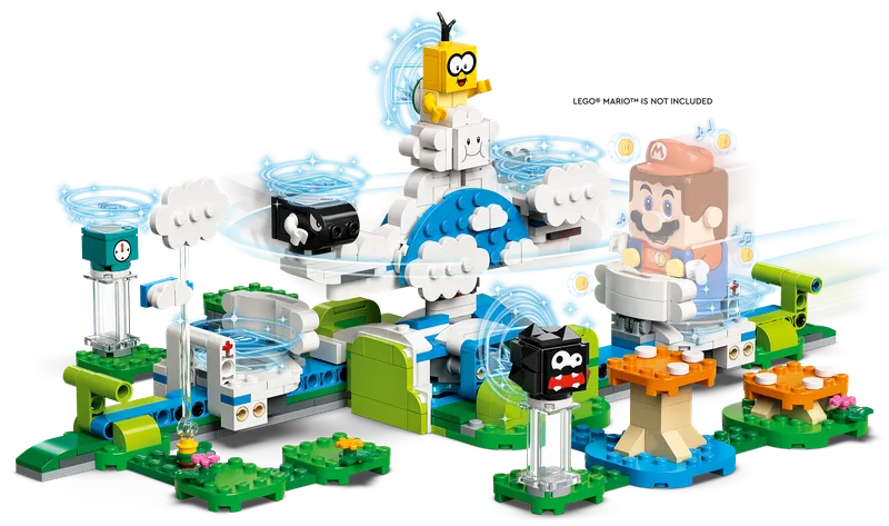 Lakitu Sky World Expansion Set von LEGO – Produktfoto 3 von 14